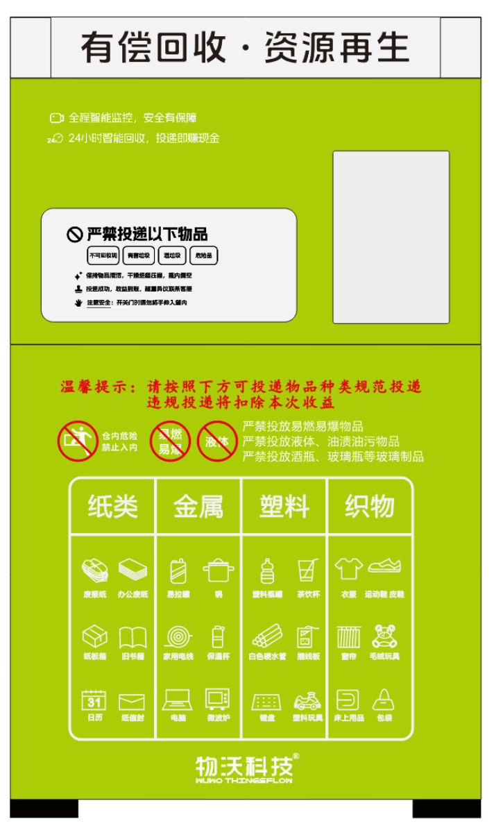 智能有偿回收箱